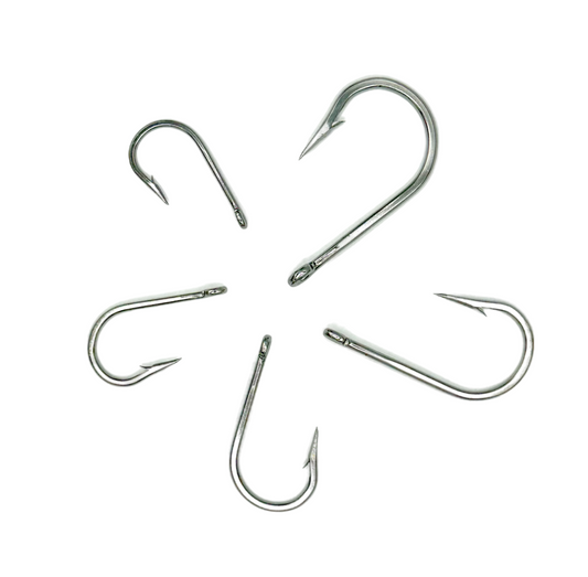 7691S Style Stainless Steel Hook Big Game Southern Tuna Hooks